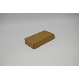 Pudełko do archiwizacji 120 preparatów mikroskopowych, wykonane z tektury ze zdejmowaną pokrywą