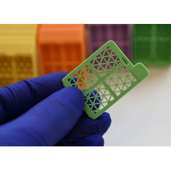 Kasetki histopatologiczne Pathosolutions Premium z trójkątnymi otworami na taśmie